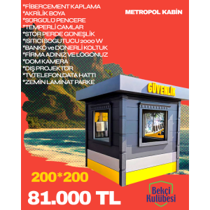 Metropol Kabin 200*200